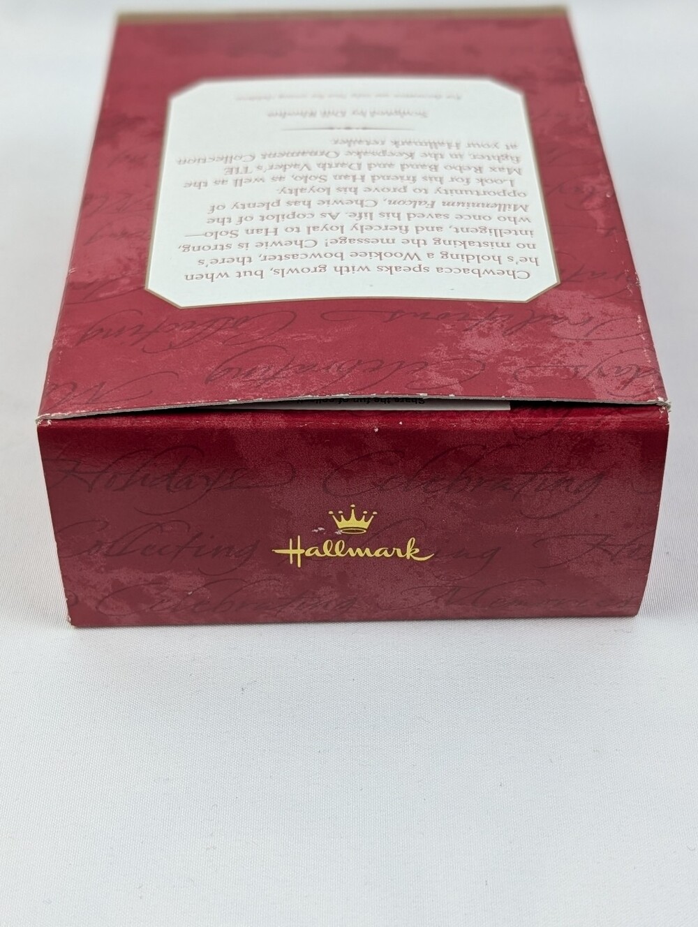 1999 Chewbacca Star Wars Hallmark Keepsake Ornament Christmas Gift Boxed - Picture 8 of 10